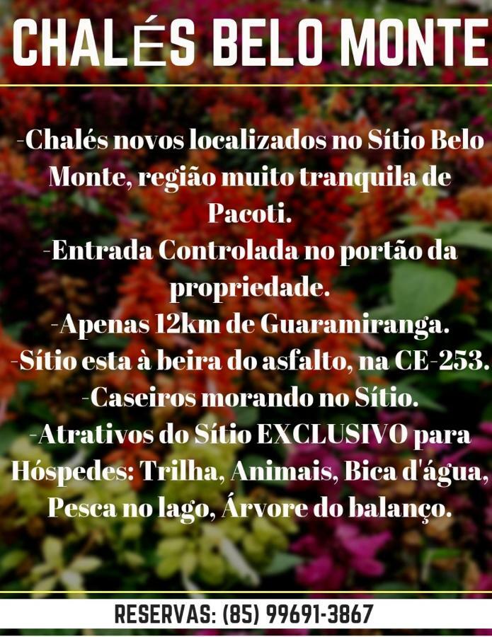 Chalé Suíço - Chalés Belo Monte - Sítio Belo Monte Pacoti Extérieur photo